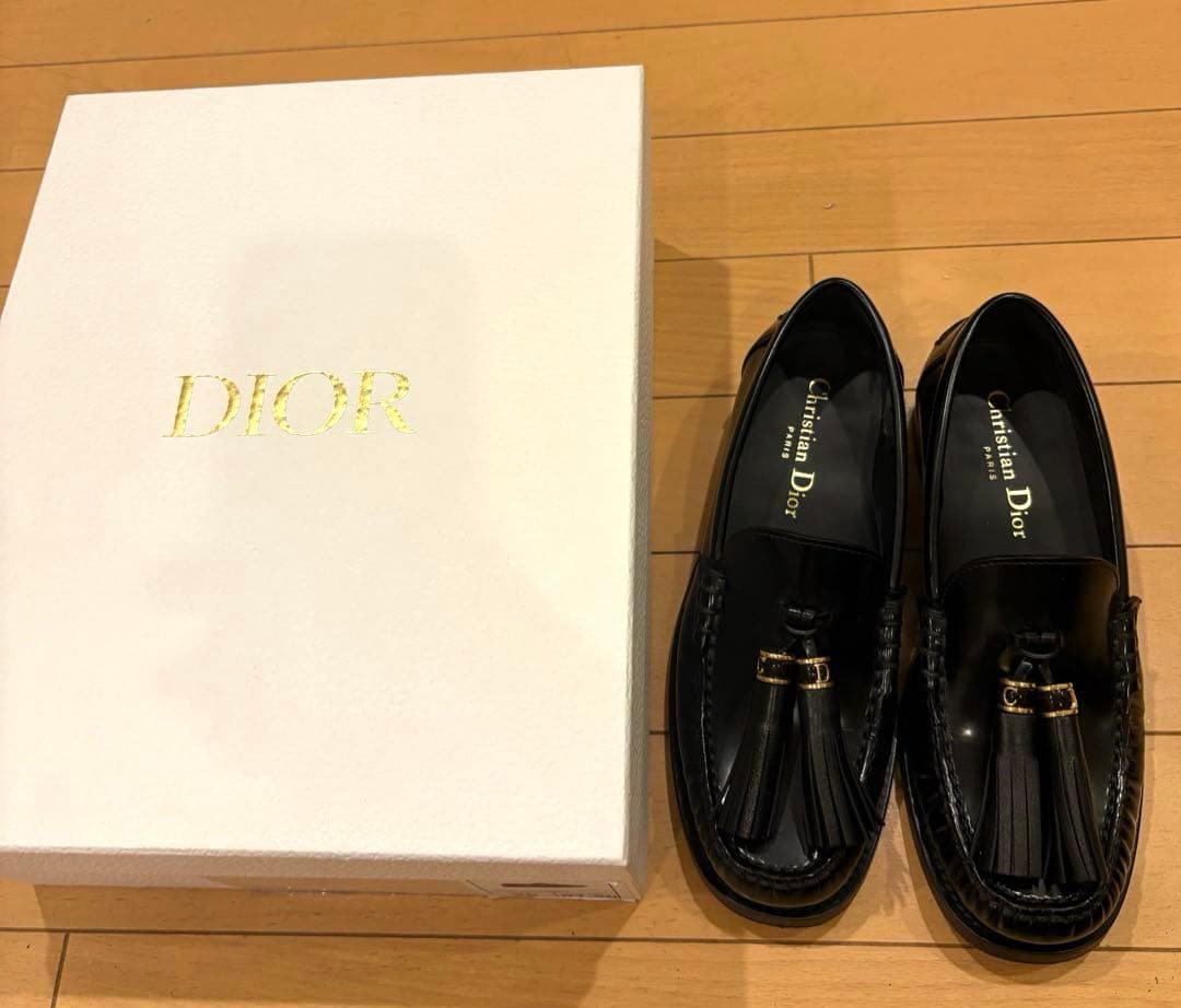 Christian Dior D-Academy タッセルローファー 35サイズ