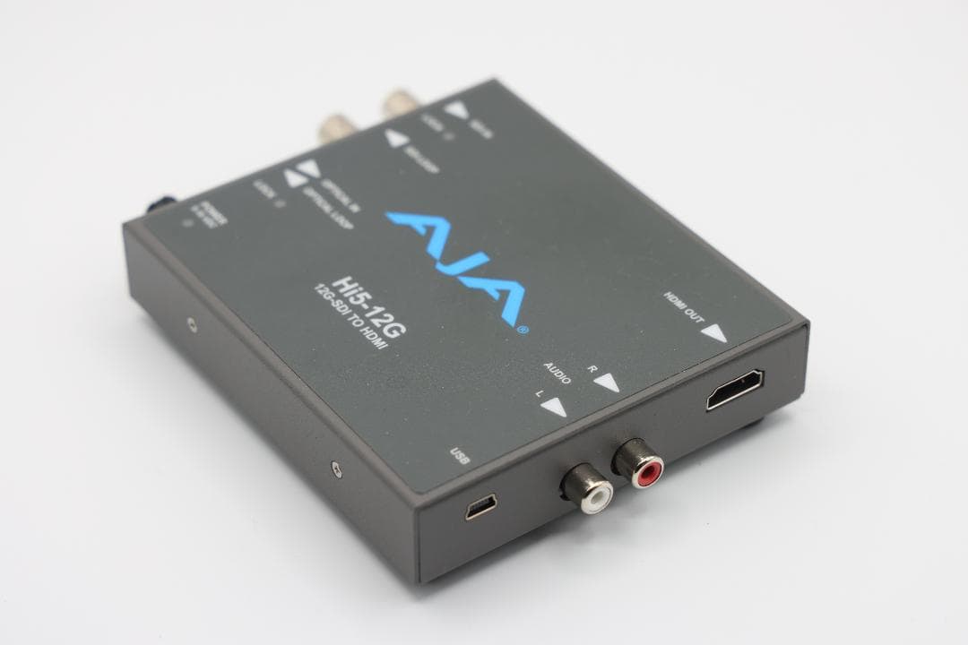 分配器・切替器 AJA Video Systems HI5-12G SDI to HDMI