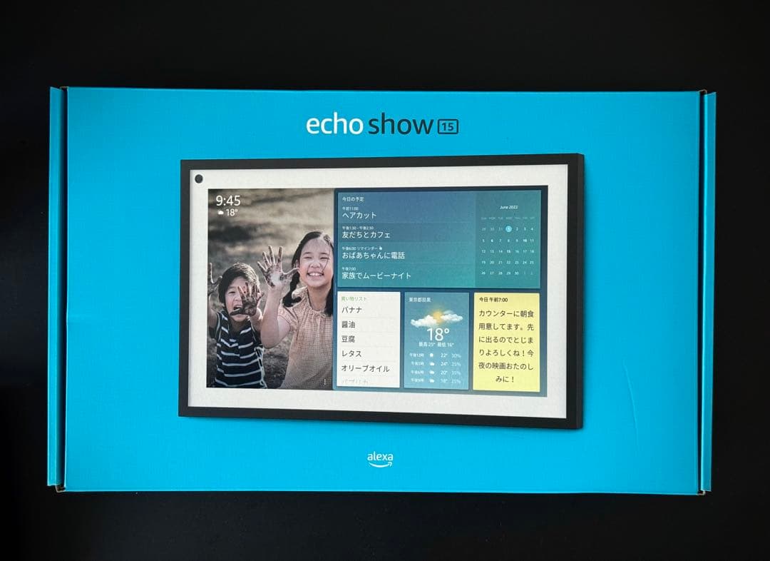 Echo Show 15 スマートスピーカー 第一世代