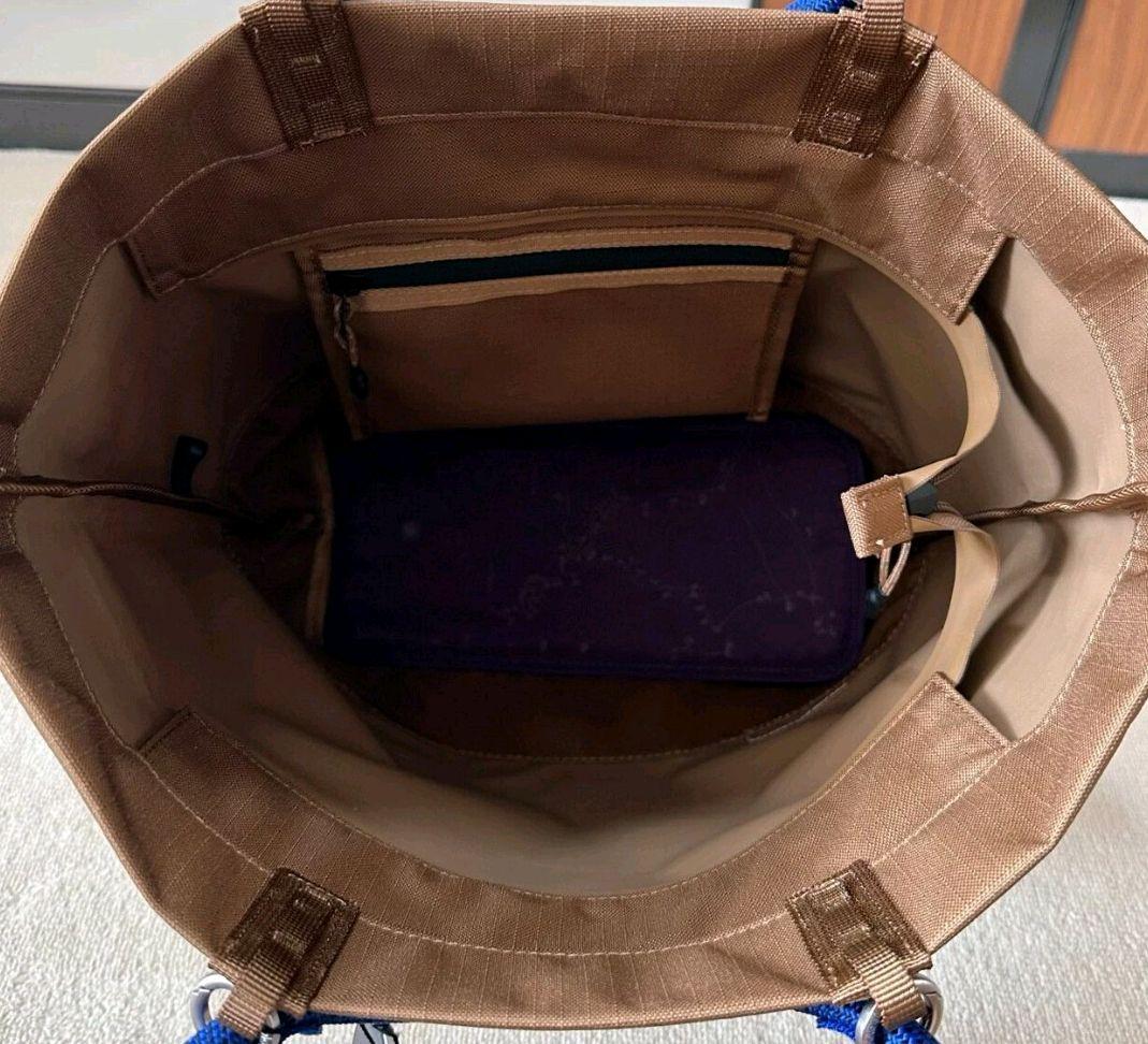 topologie ブラウン トートバッグ