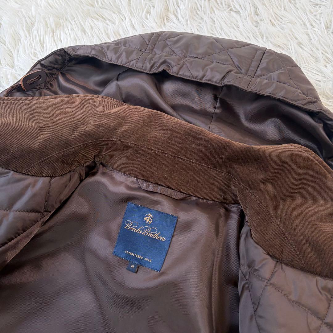 美品/Mサイズ✨ブルックスブラザーズ キルティングジャケット コート 2way