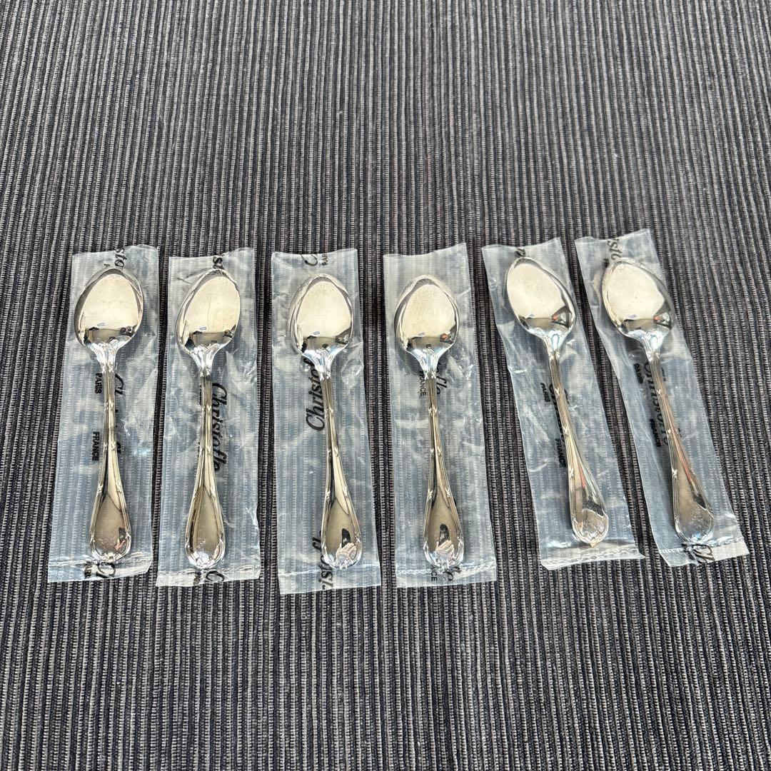 クリストフル ルバン モカスプーン（エスプレッソ・デミタス）6本