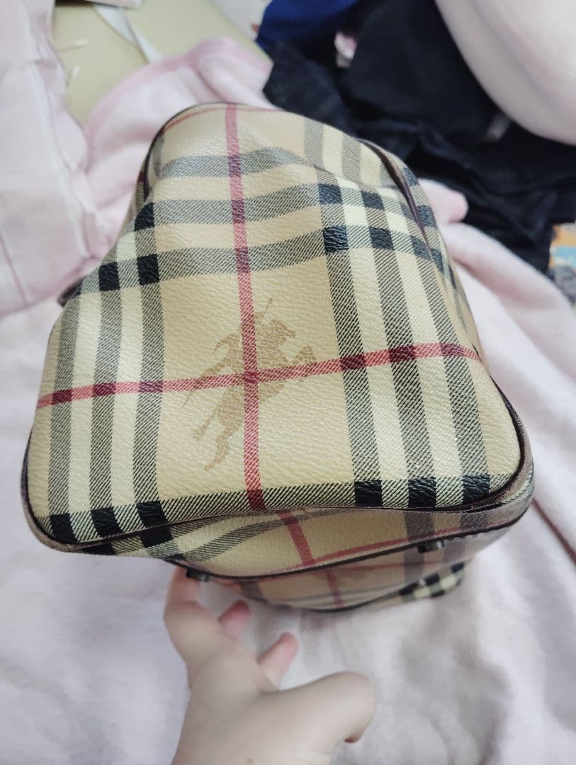 Burberry ボストンバッグ ベージュ・チェック