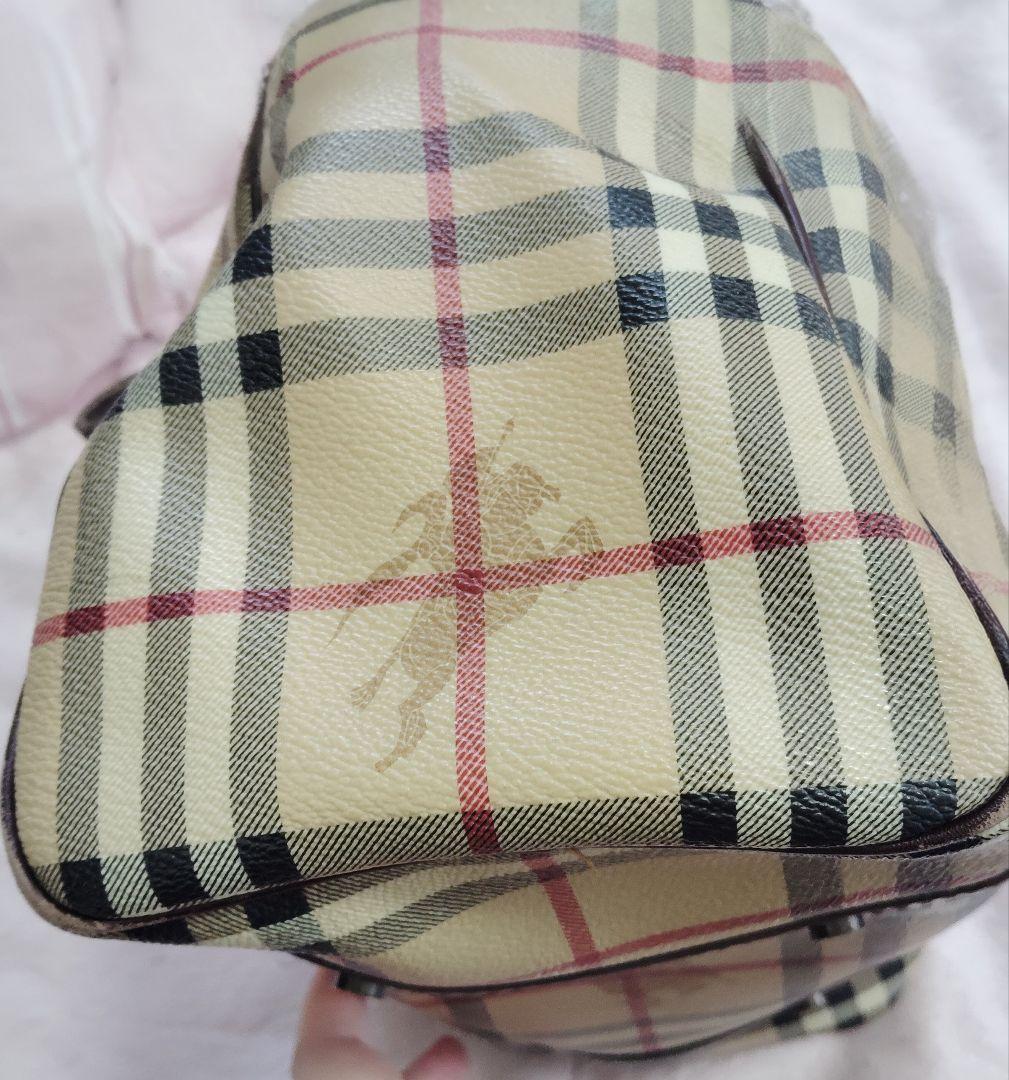 Burberry ボストンバッグ ベージュ・チェック