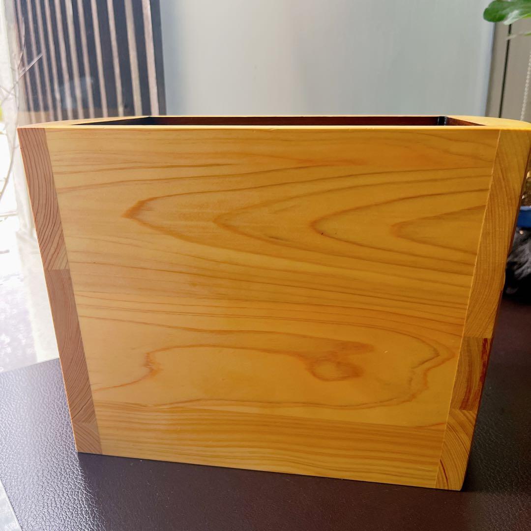 ワインクーラー　檜　asahineko アサヒネコ 木器　ボトルクーラー ダブル