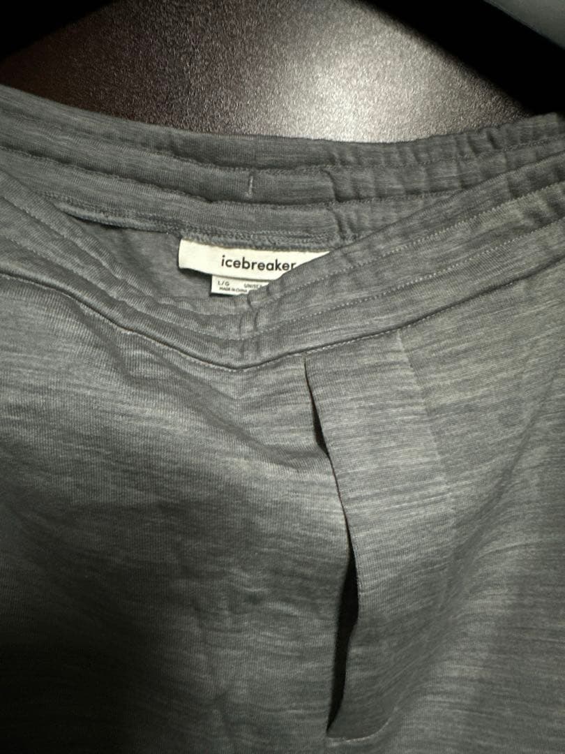 icebreaker 560 RealFleeceグレー パーカー &パンツ