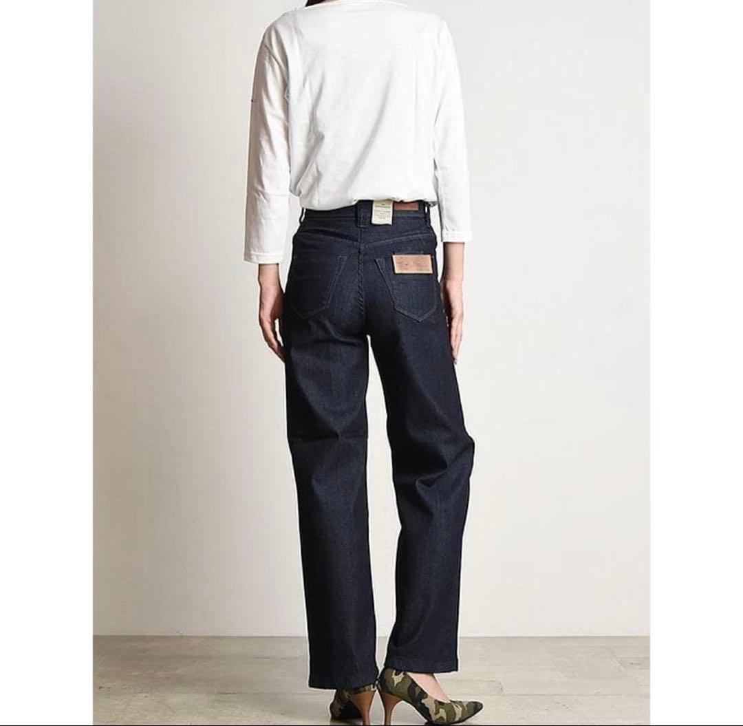 YANUK LILITH リリス ワイドストレートデニムジーンズ　OWI