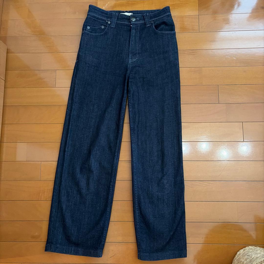 YANUK LILITH リリス ワイドストレートデニムジーンズ　OWI