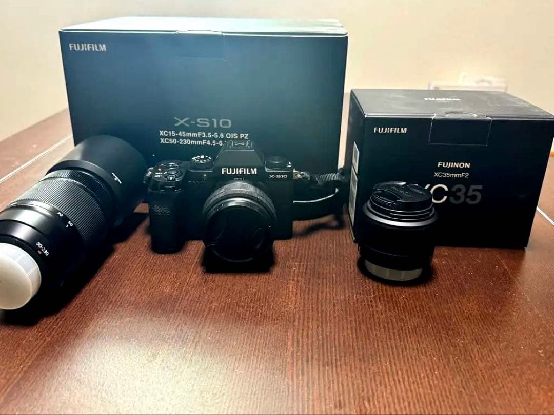 FUJIFILM X-S10 ダブルズームレンズキット+ xc35