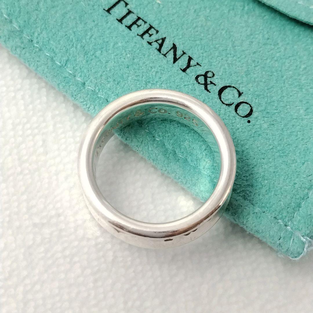 Tiffany＆Co. ティファニー 1837 ナローリング 13号 シルバー