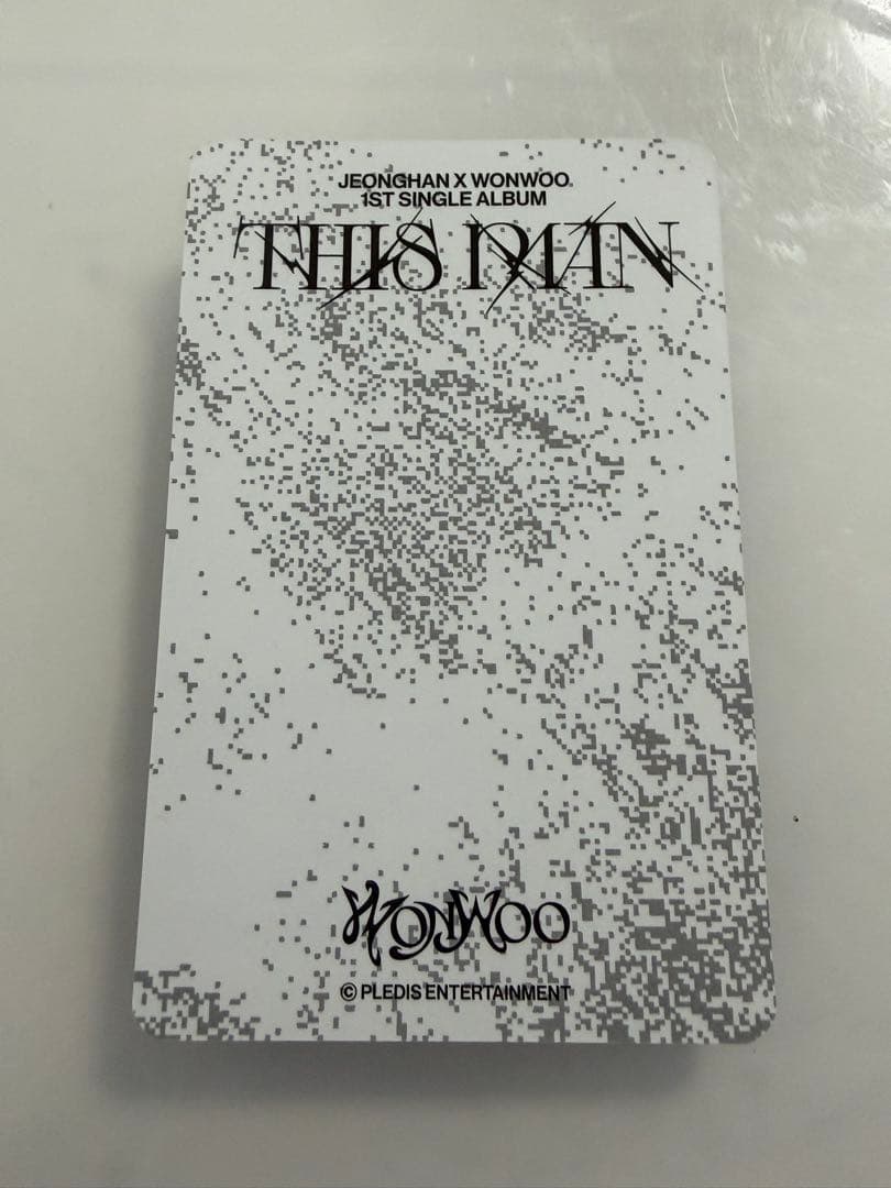 SEVENTEEN ウォヌ THIS MAN ポップアップ アクスタ トレカ