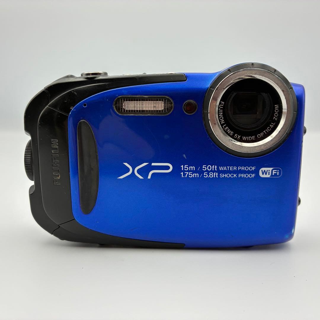 防水・Wi-Fi★FUJIFILM FinePix XP80 動作確認済 ブルー
