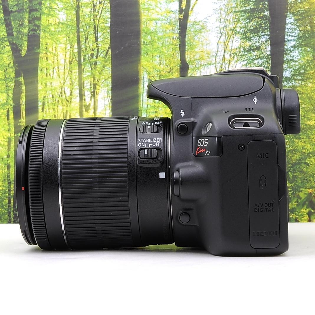 ショット数8474枚☆スマホ転送セット☆キャノン Kiss X７☆動画撮影も！