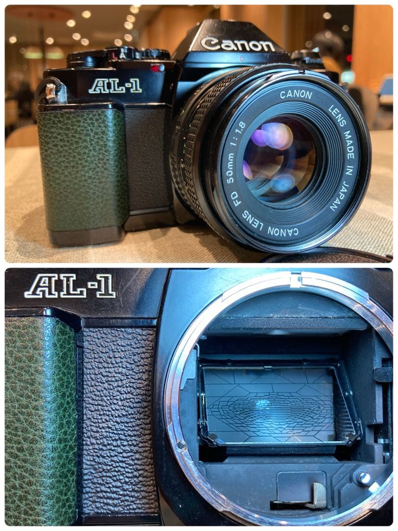 ★canon al-1★fd 50mm f1.8★完動品＊美品＊初期保証付き