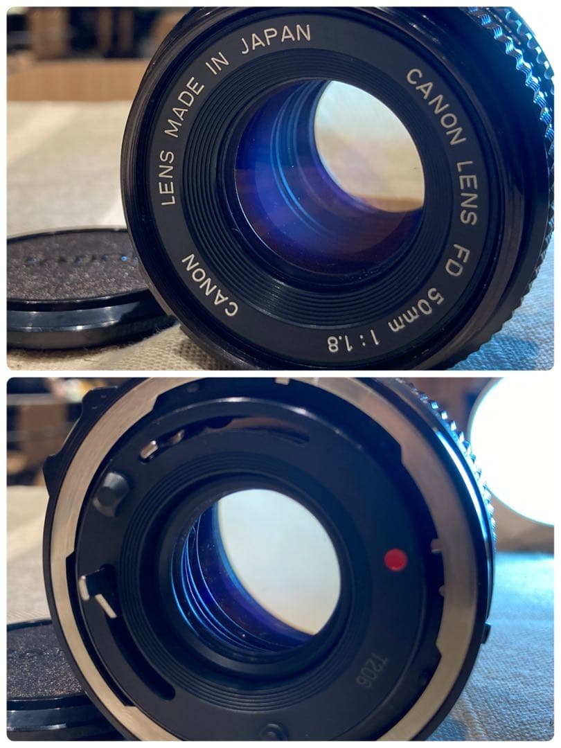 ★canon al-1★fd 50mm f1.8★完動品＊美品＊初期保証付き