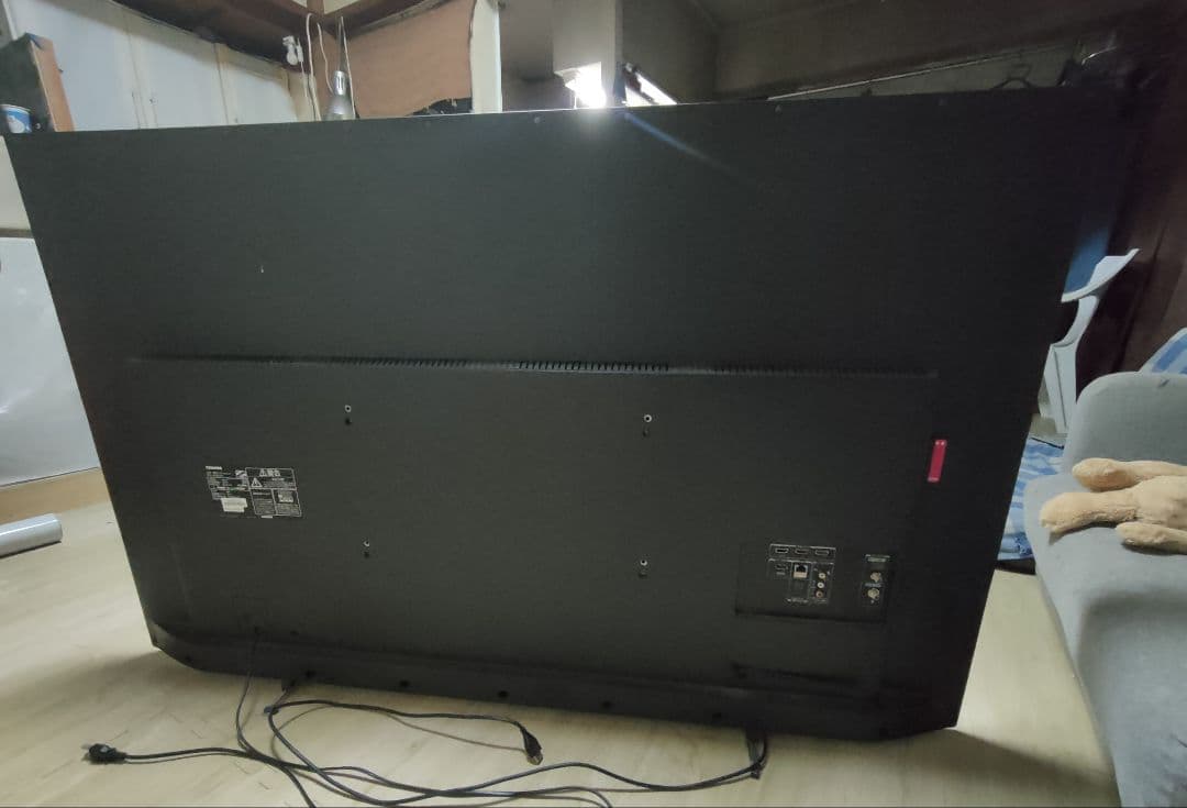 訳あり 引き取りのみ58V型4K液晶テレビ REGZA ブラック 58M510X