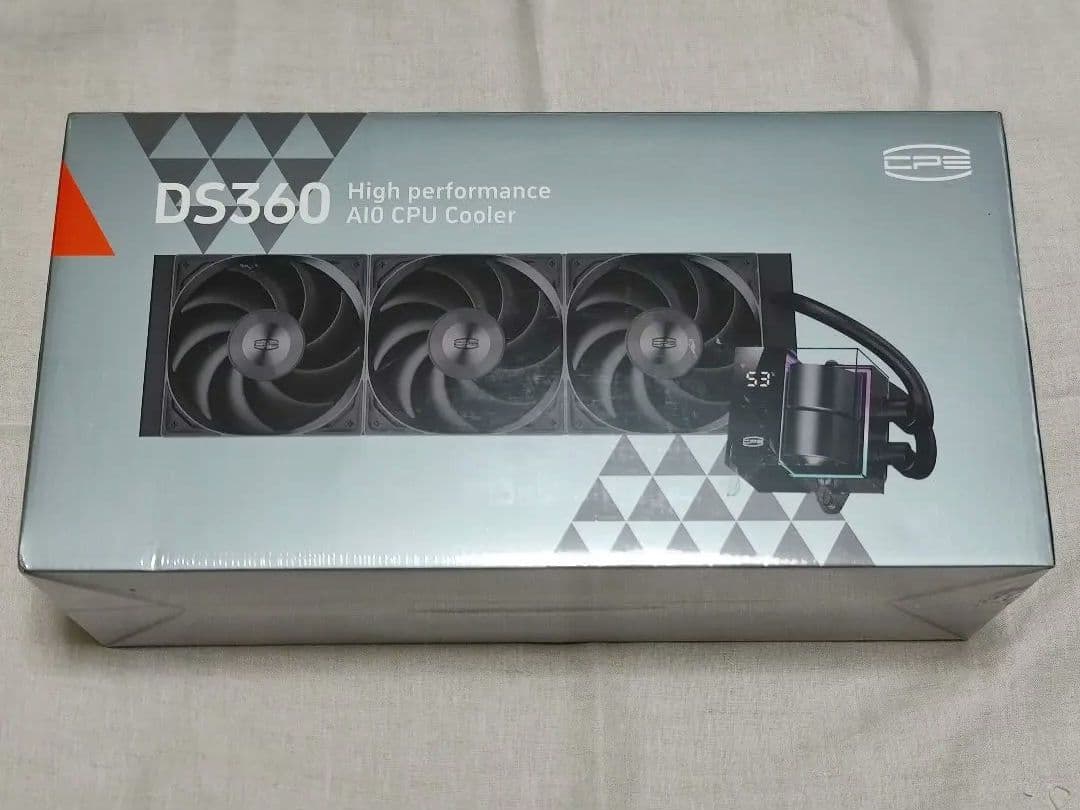 【新品】PCCOOLER CPS DS360 AIO CPU 水冷クーラー