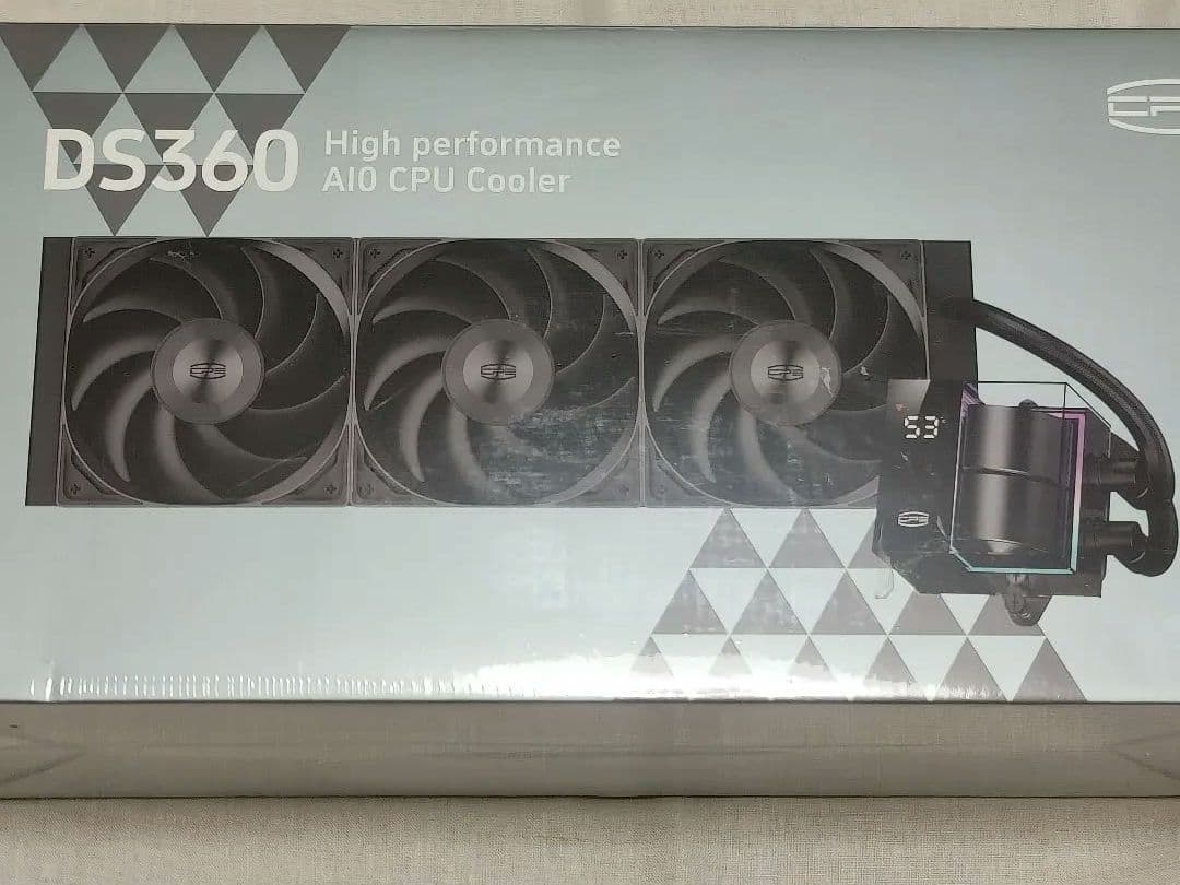 【新品】PCCOOLER CPS DS360 AIO CPU 水冷クーラー