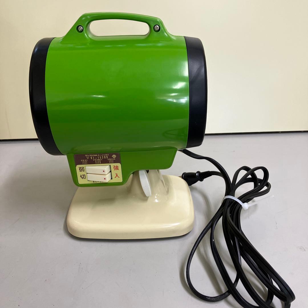 D-5 昭和レトロ ホリエ電機 電気ヒーター 電子温風 HE820 レトロ家電