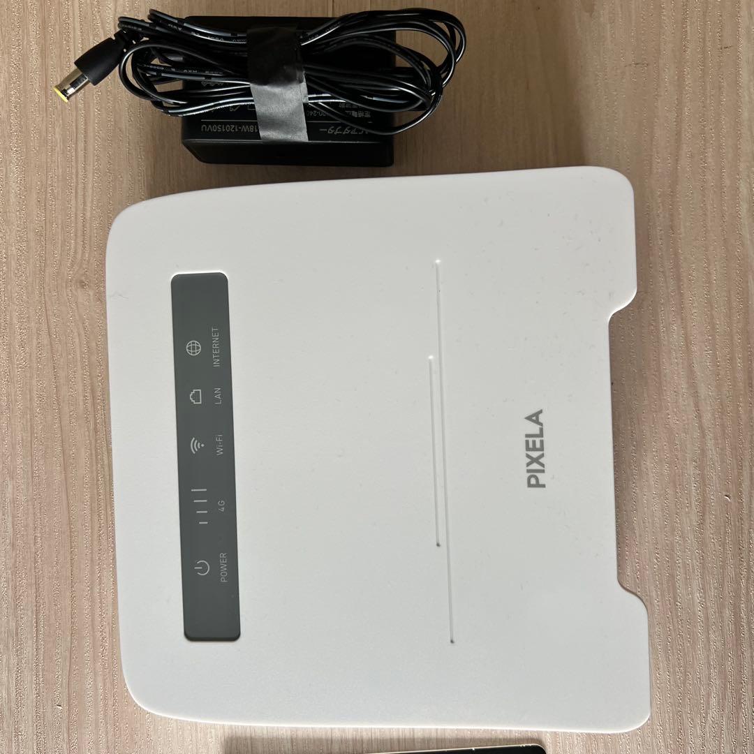SIMフリー LTE 置き型ルーター PIXELA PIX-RT100おまけ付き