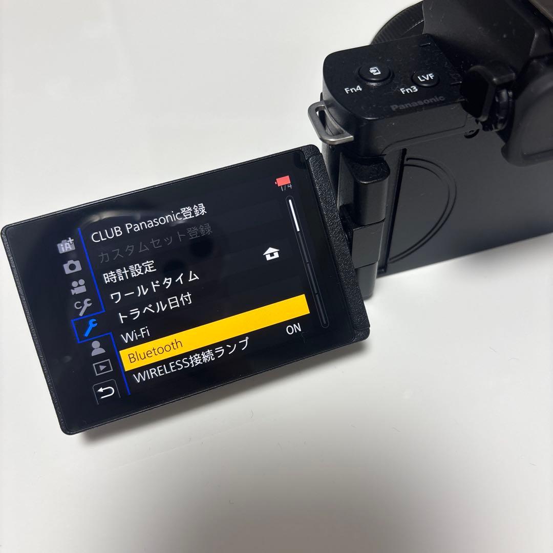 【ほぼ新品・保証有】 LUMIX ミラーレス一眼カメラ 三脚付き