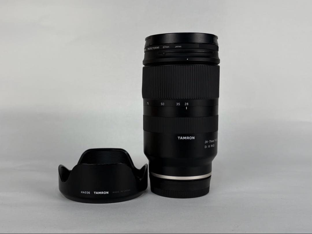 TAMRON 28-75mm F2.8 Di III RXDレンズ