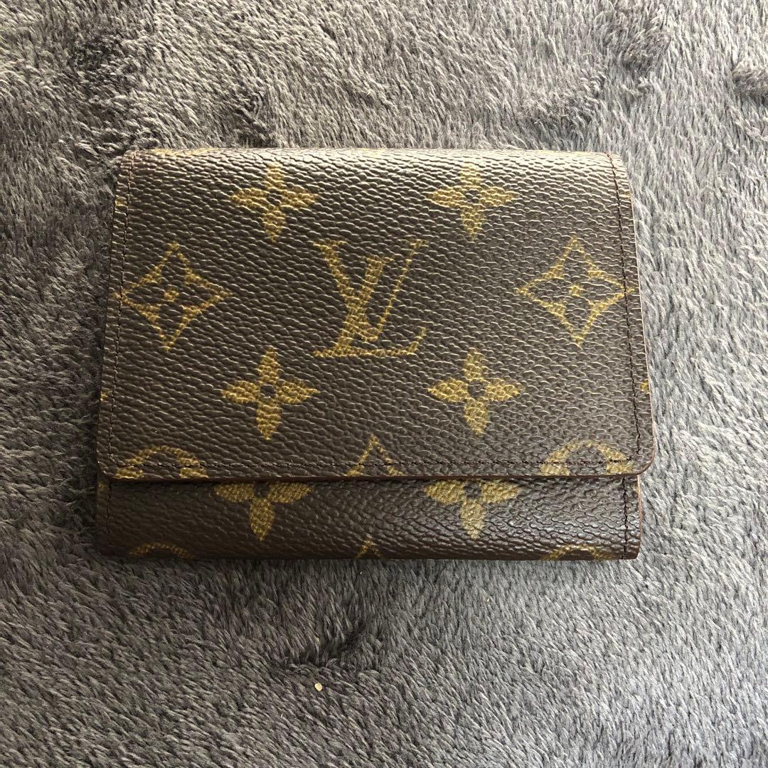 ルイヴィトン モノグラム アンヴェロップ カードケース名刺入れ 123077