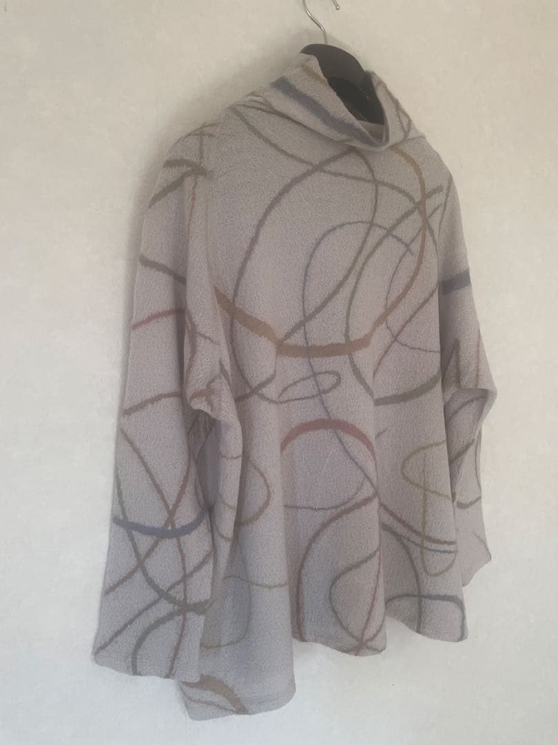 ヨーガンレール☆毛☆ウールインターシャ”の素敵なオフタートルプルオーバー