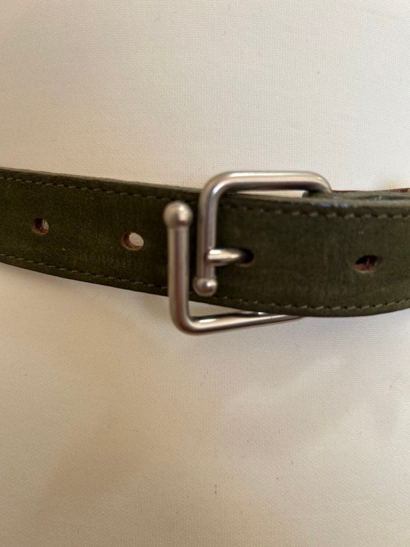 ⭐️イッセイミヤケ若草色ベルト未着用極美品⭐️