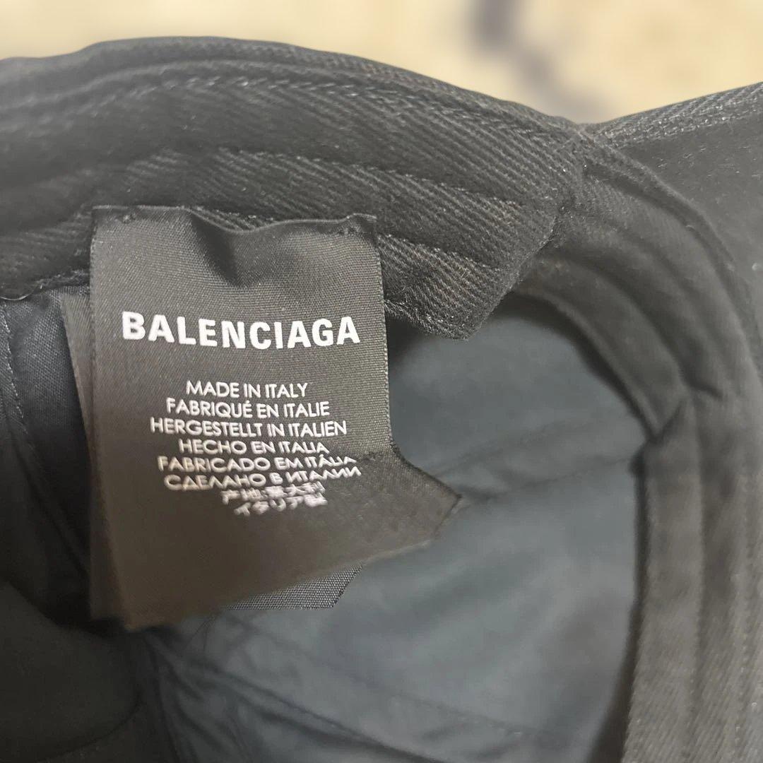 BALENCIAGA GYM WEAR ブラックキャップ