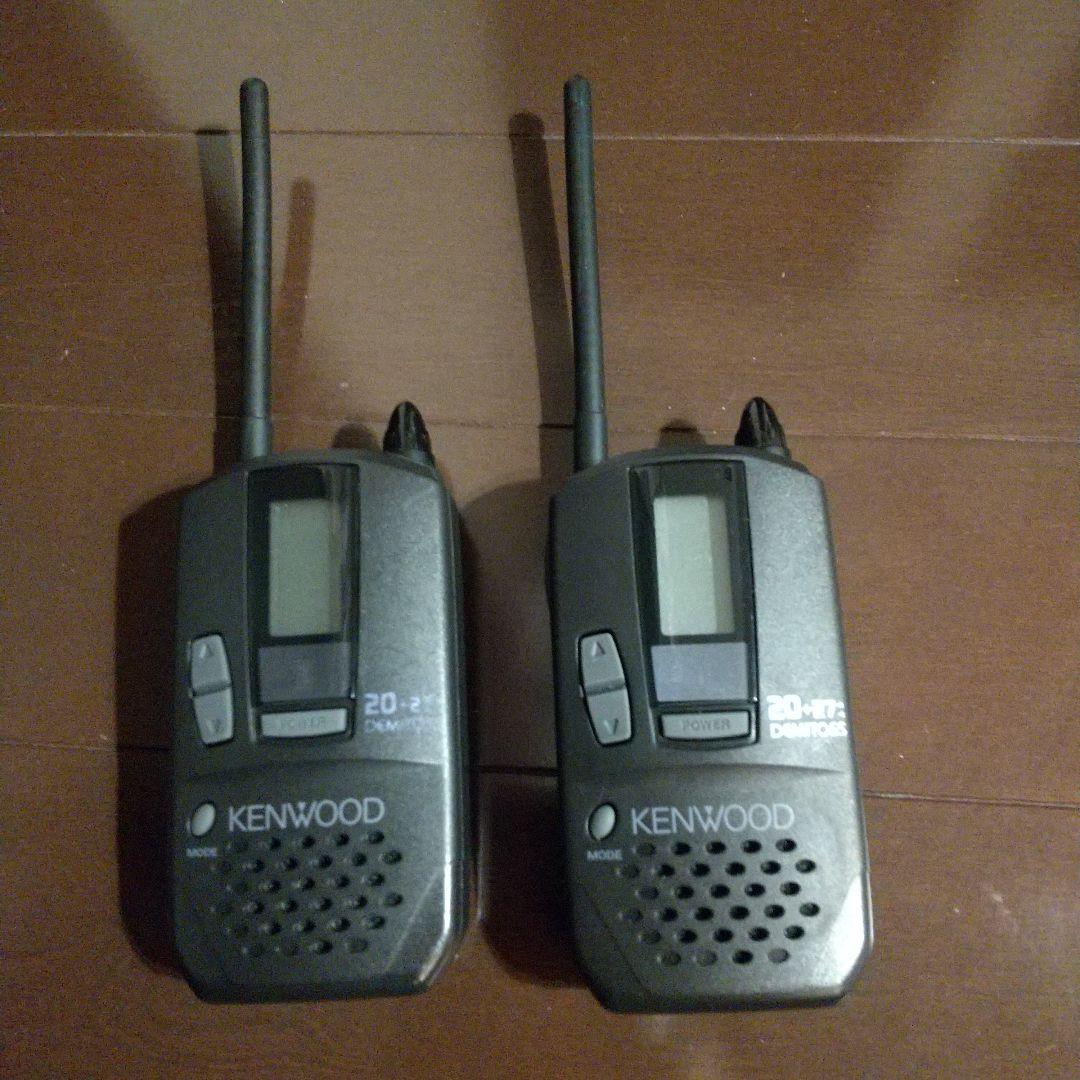 KENWOOD トランシーバー Demitoss UBZ-BG20R