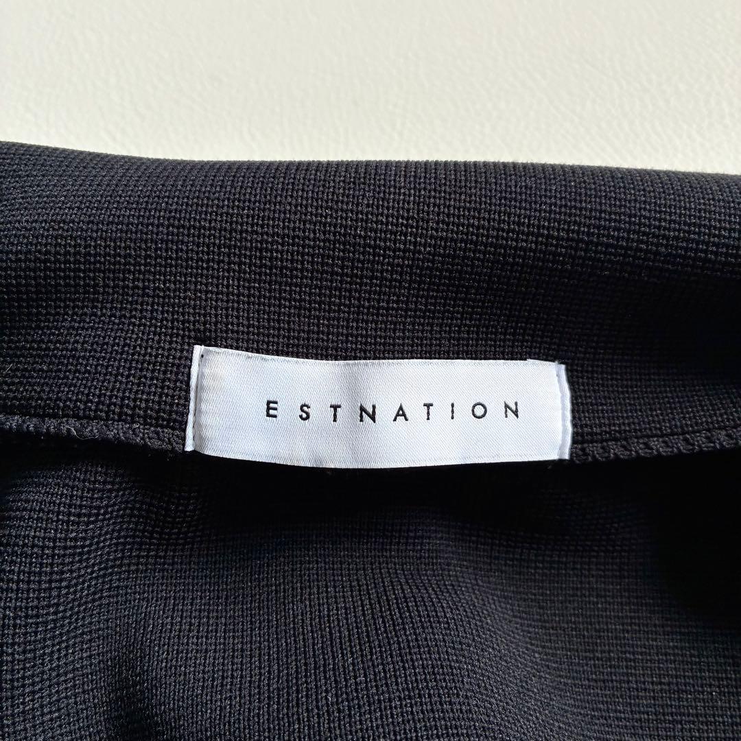 ◆美品◆3.6万◆エストネーション◆ミラノリブフーディーブルゾン◆パーカー◆L