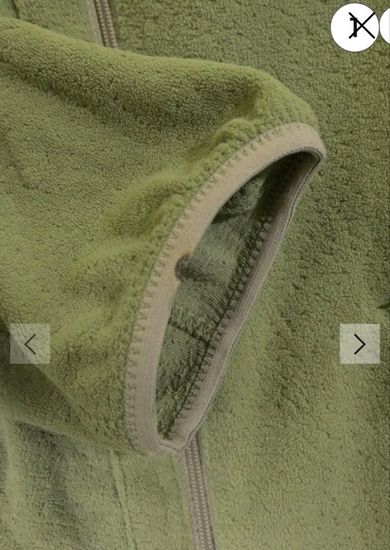 ジャケット・アウター sansangear BUTTON FLEECE JACKET [GREEN]