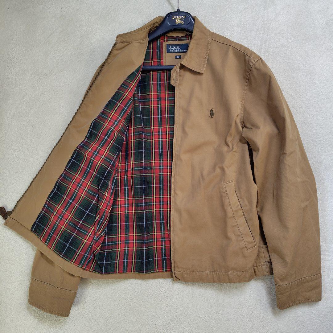 極美品　90s　ポロラルフローレン　スウィングトップ　ブルゾン　タータンチェック