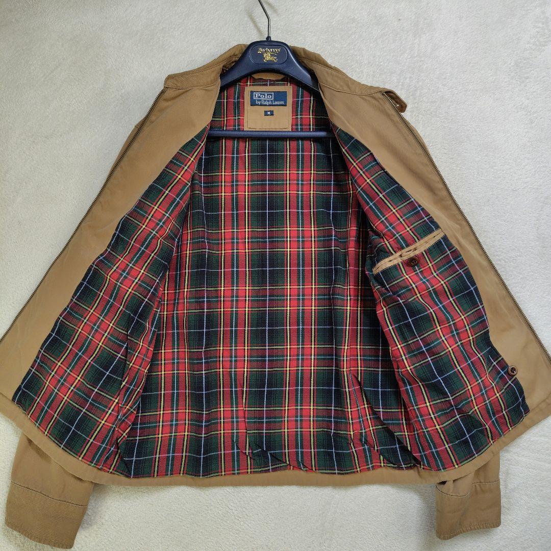 極美品　90s　ポロラルフローレン　スウィングトップ　ブルゾン　タータンチェック