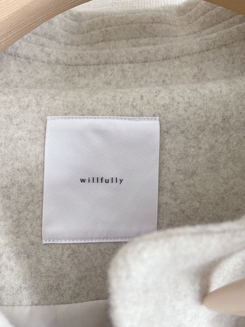 おまけ付き◎美品willfully テントトグルミディコート　mingle