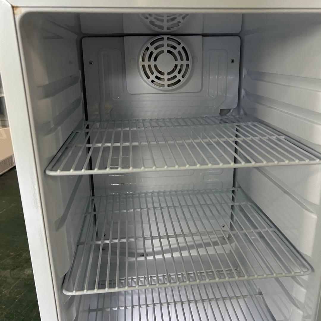 126業務用 冷蔵ショーケース オフィスコンビニ XW-105 左右開き 小型