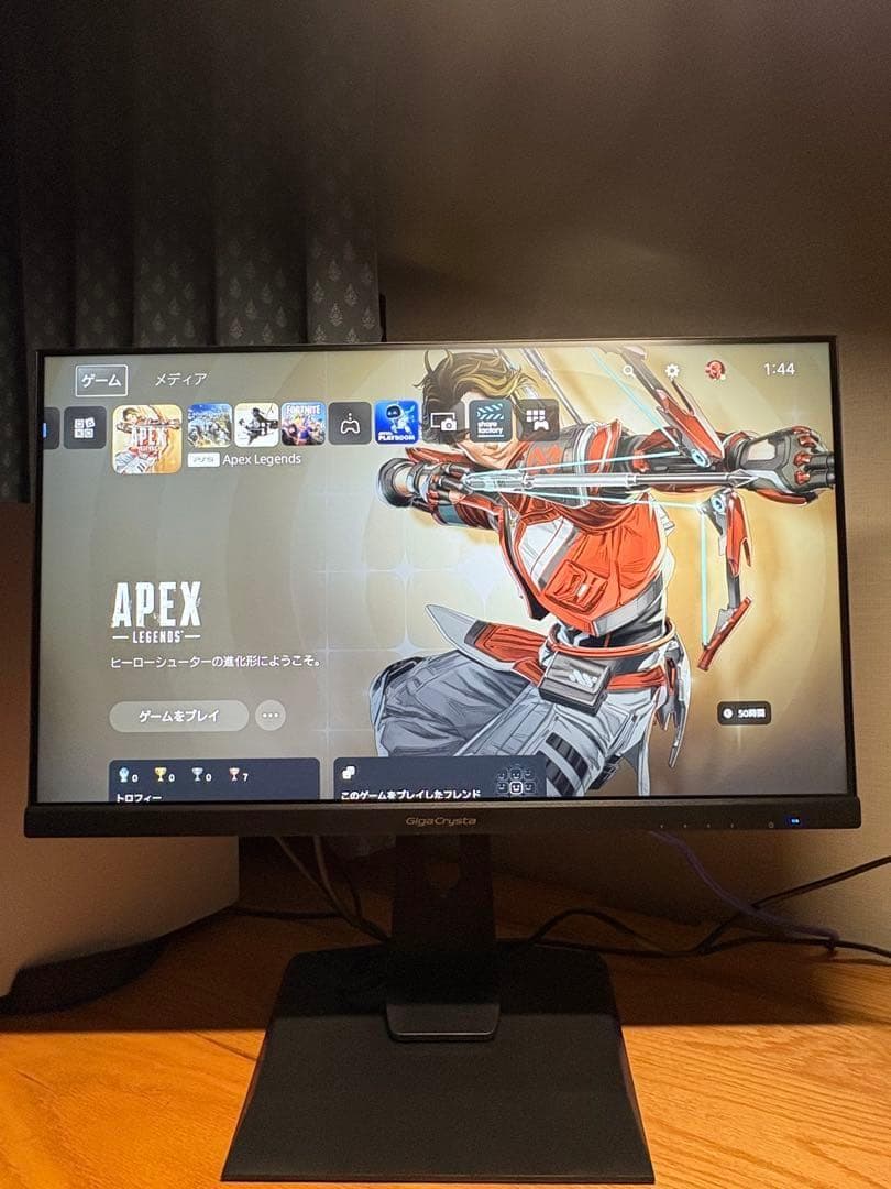 IODATA ゲーミングモニター 23.6インチ FHD 1080p 144Hz