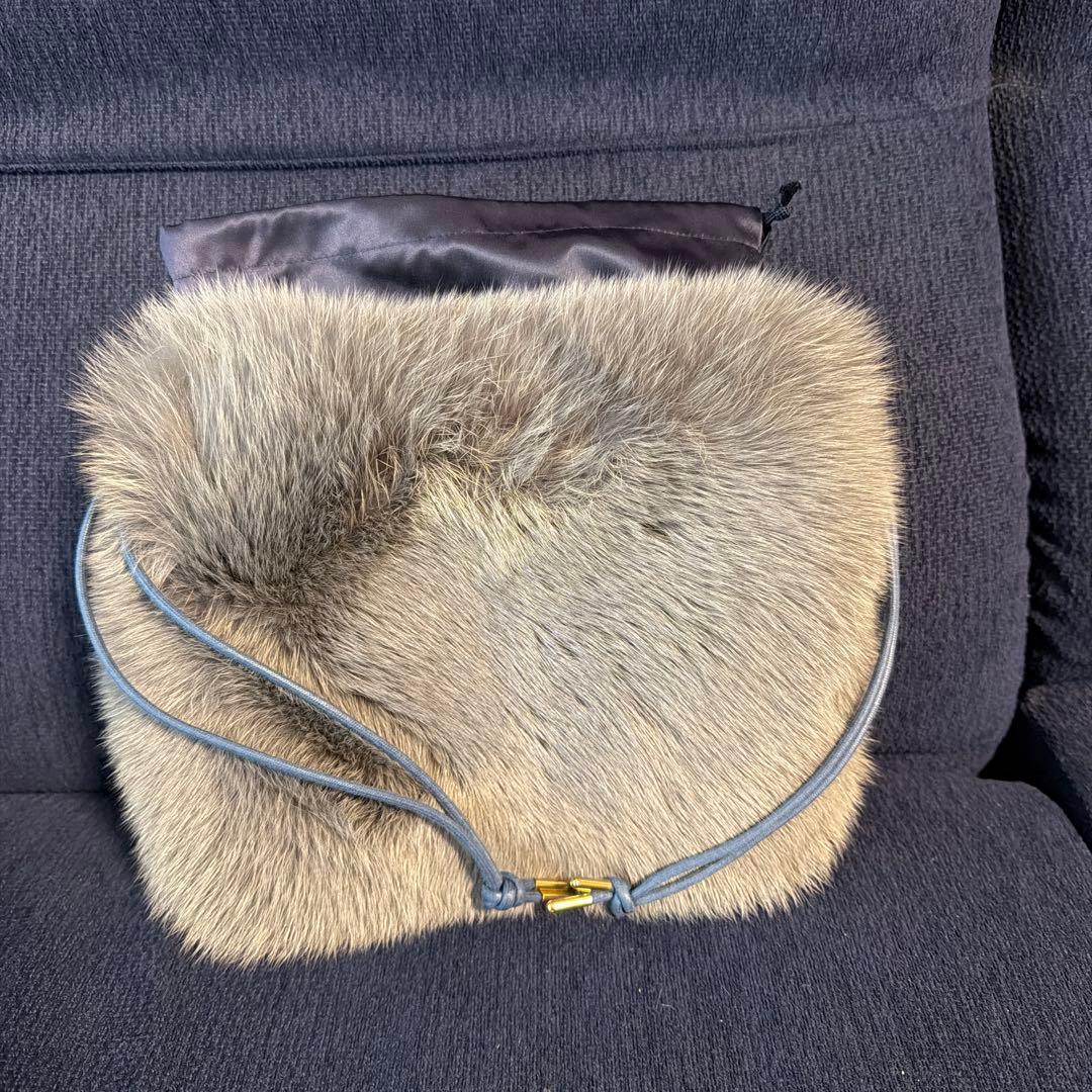 LUDLOW ファーバック　巾着