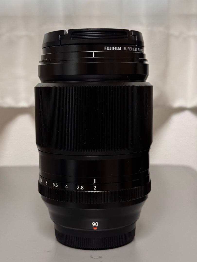 XF90mm F2 R LM WR fujifilm 純正フィルター付き