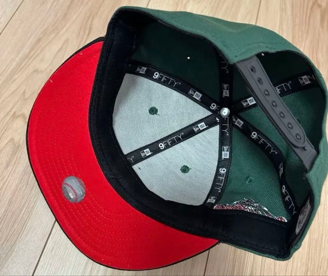 dead stock 美品　ニューエラ インディアンス ワフー曹長9FIFTY