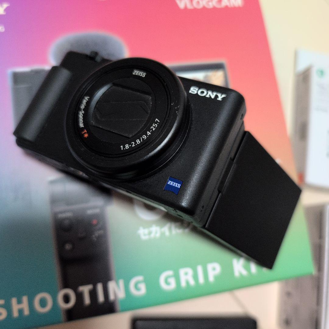SONY VLOGCAM ZV-1G シューティンググリップキット おまけ有り