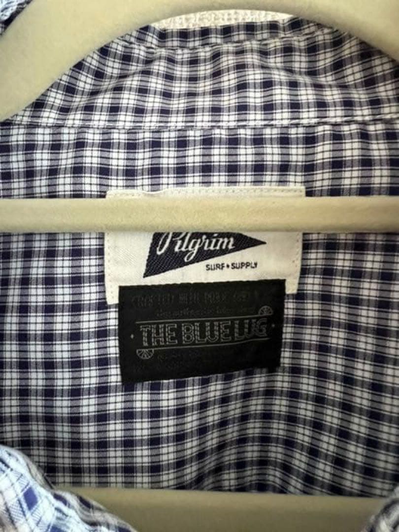 PILGRIM×BLUE LUG shirts シャツ