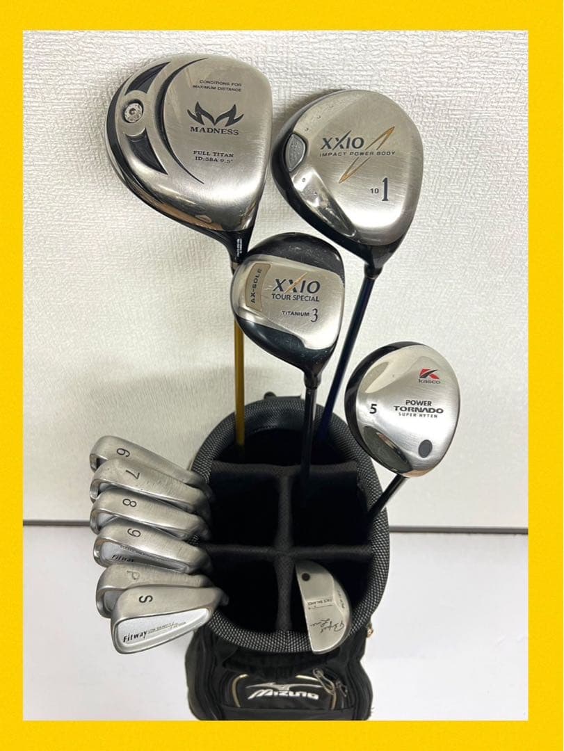 早い者勝ち！激安ゴルフクラブセット⛳️ドライバー2本付きで超お得！