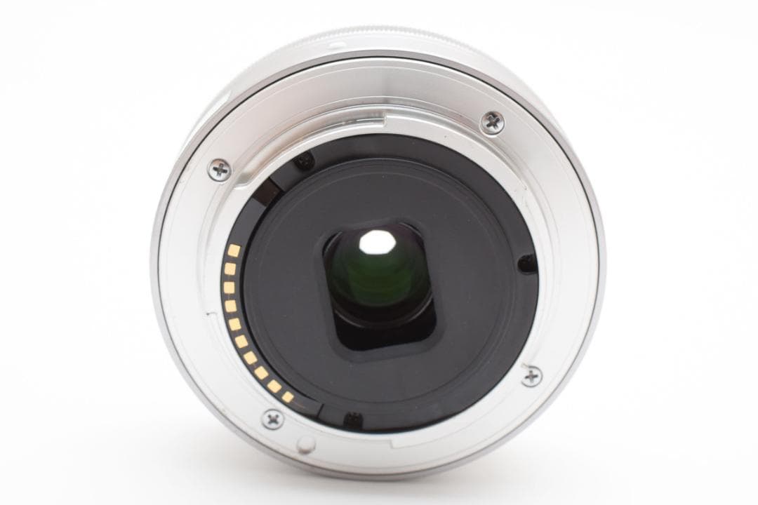 超美品 SONY E 16mm F2.8 SEL16F28 シルバー M504