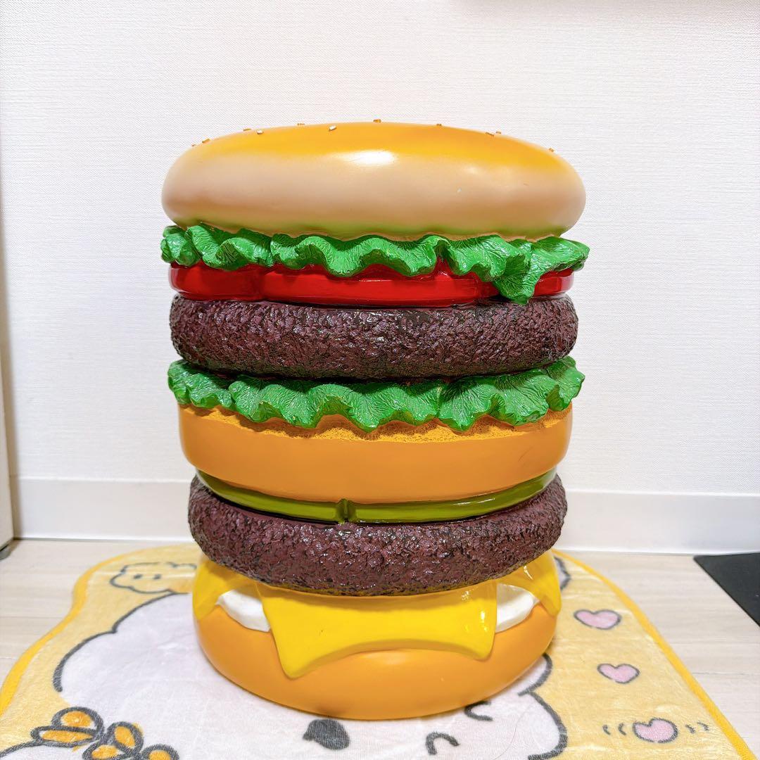 アメリカン家具　ハンバーガー　スツール　椅子　オブジェにも本日限定価格