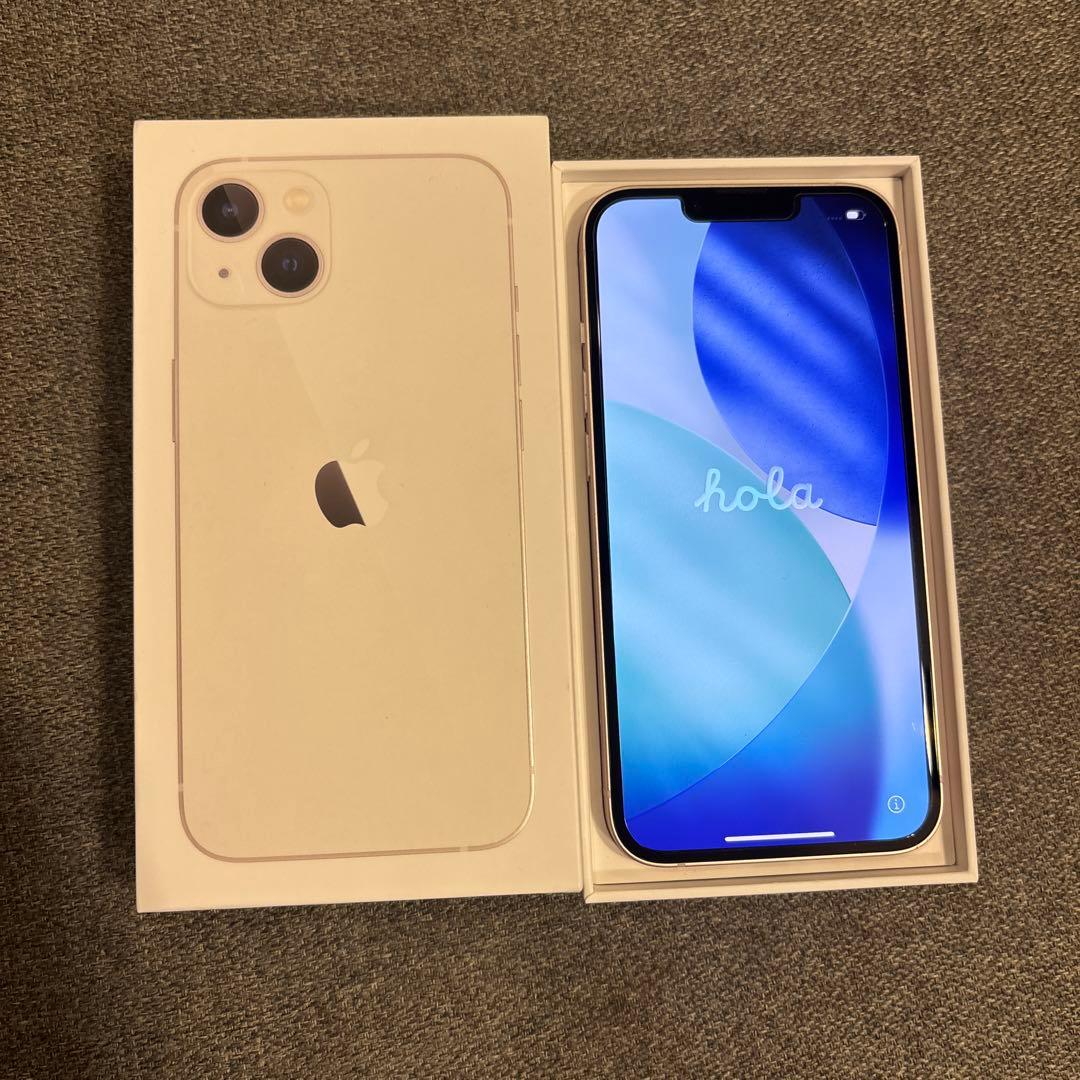 《美品》iPhone13 ピンク 128GB