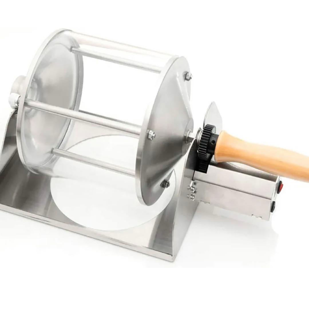 KAKACOO コーヒーロースター コーヒー焙煎機 透明直火式 110V