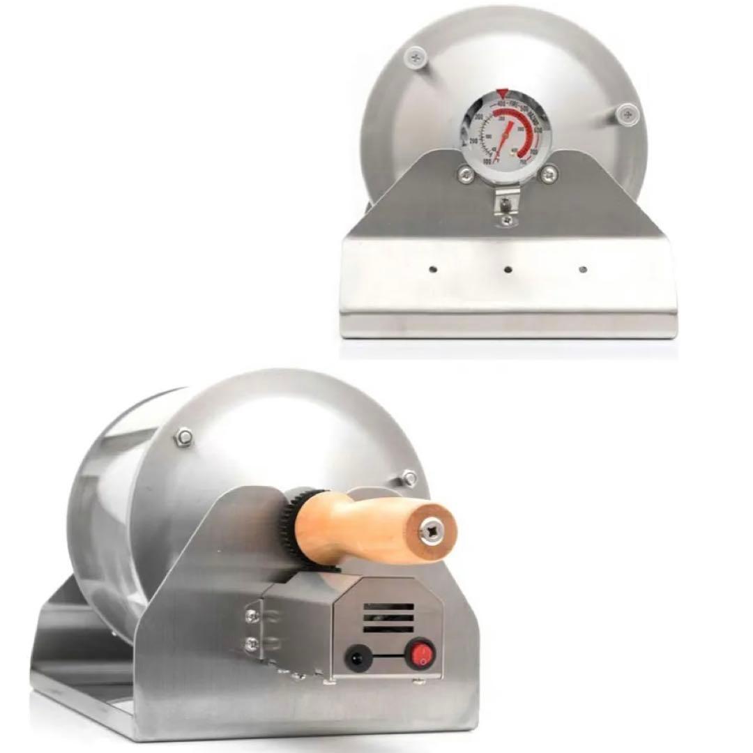 KAKACOO コーヒーロースター コーヒー焙煎機 透明直火式 110V