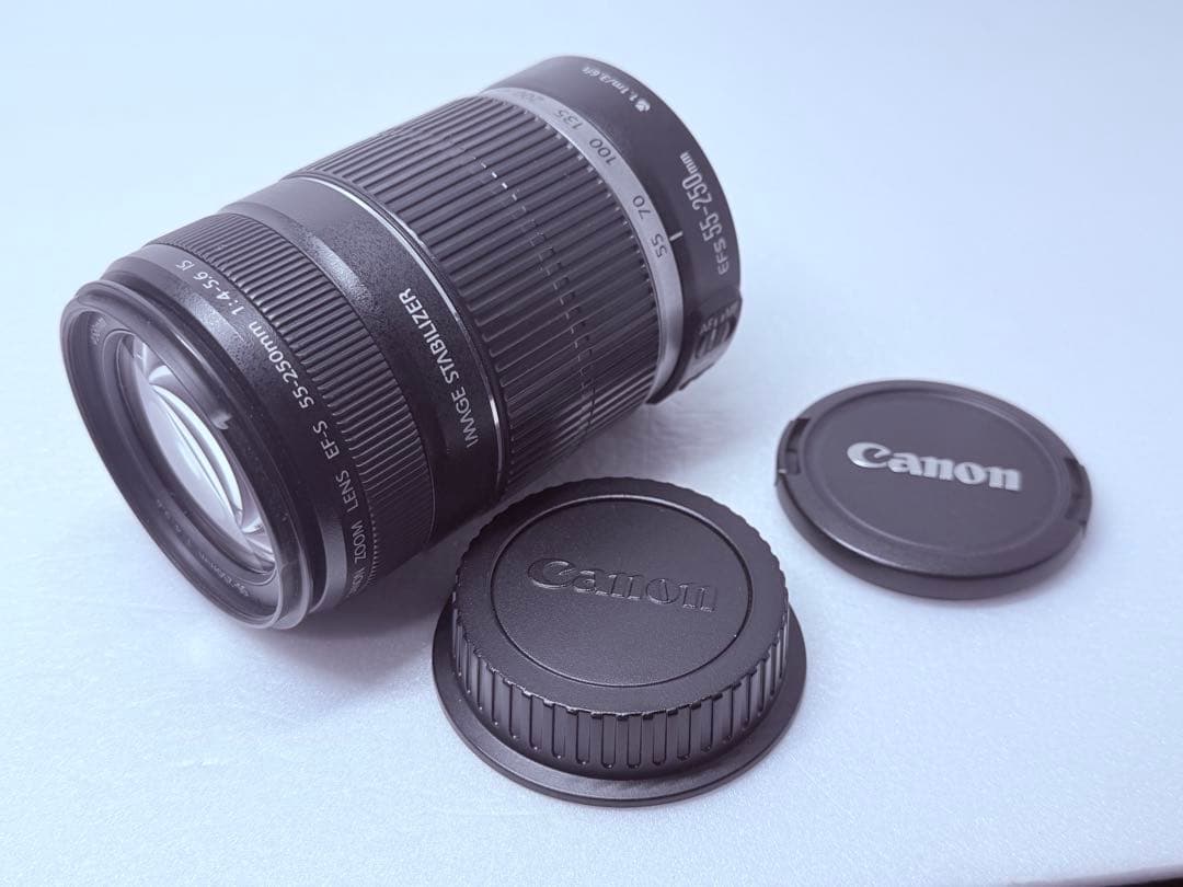 Canon EF-S 55-250mm F4-5.6 IS 動作確認済